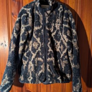 Abercrombie & Fitch Fleece Jacket - L